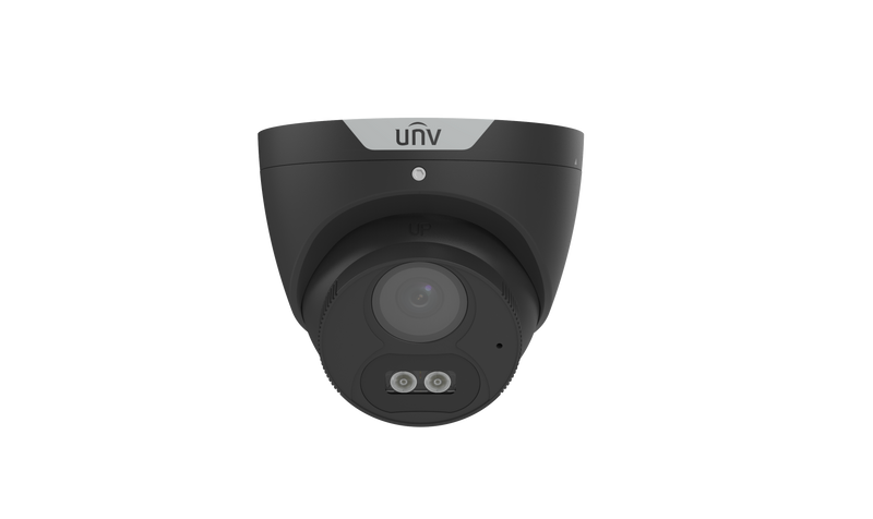UNV 2MP full colour camera with AOC and MIC, full metal