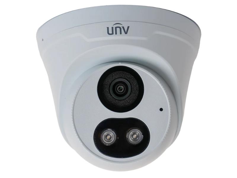 UNV Dual Light Turret 4MP Camera with Smart Infrared and White Light