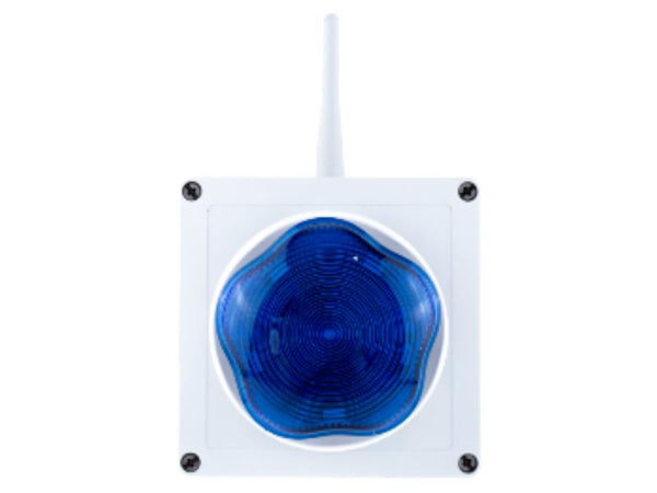 External sounder/beacon in blue