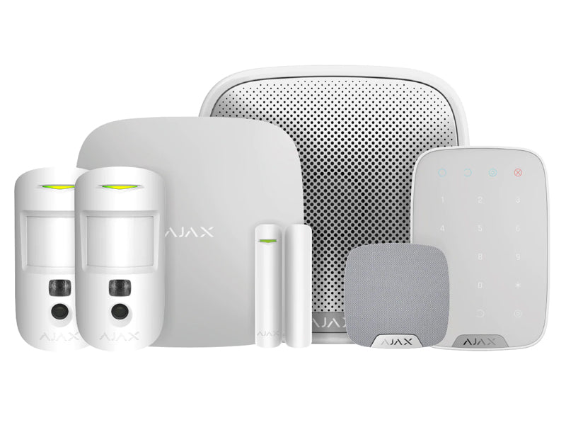 Ajax Wireless Alarm House Hub 2 Kit 3 With Ajax MotionCam
