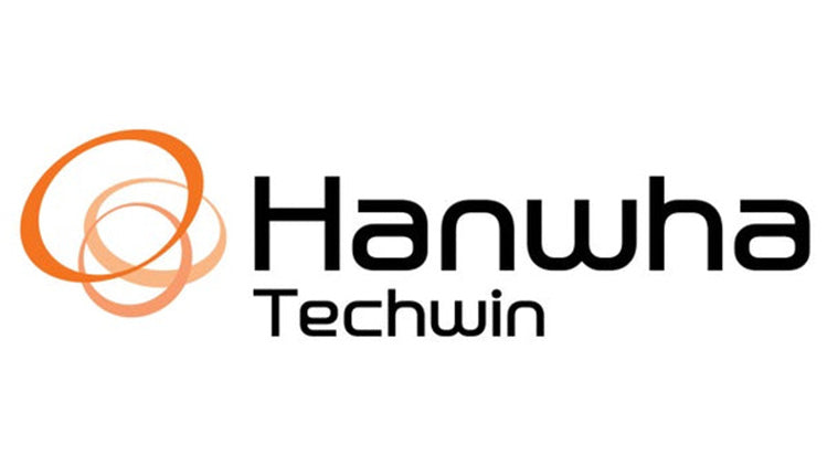 Hanwha Techwin logo camera