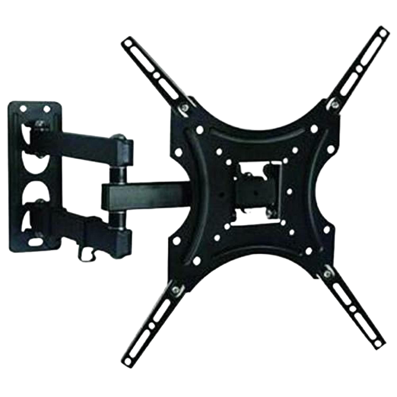Large Swing Arm Mount - Double Arm Tilt & Swivel Wall Bracket for 32"-55" Surveillance Monitor (Copy)