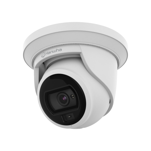 Hanwha Vision - ANE-L7012L 4MP White Light Flateye Turret Camera