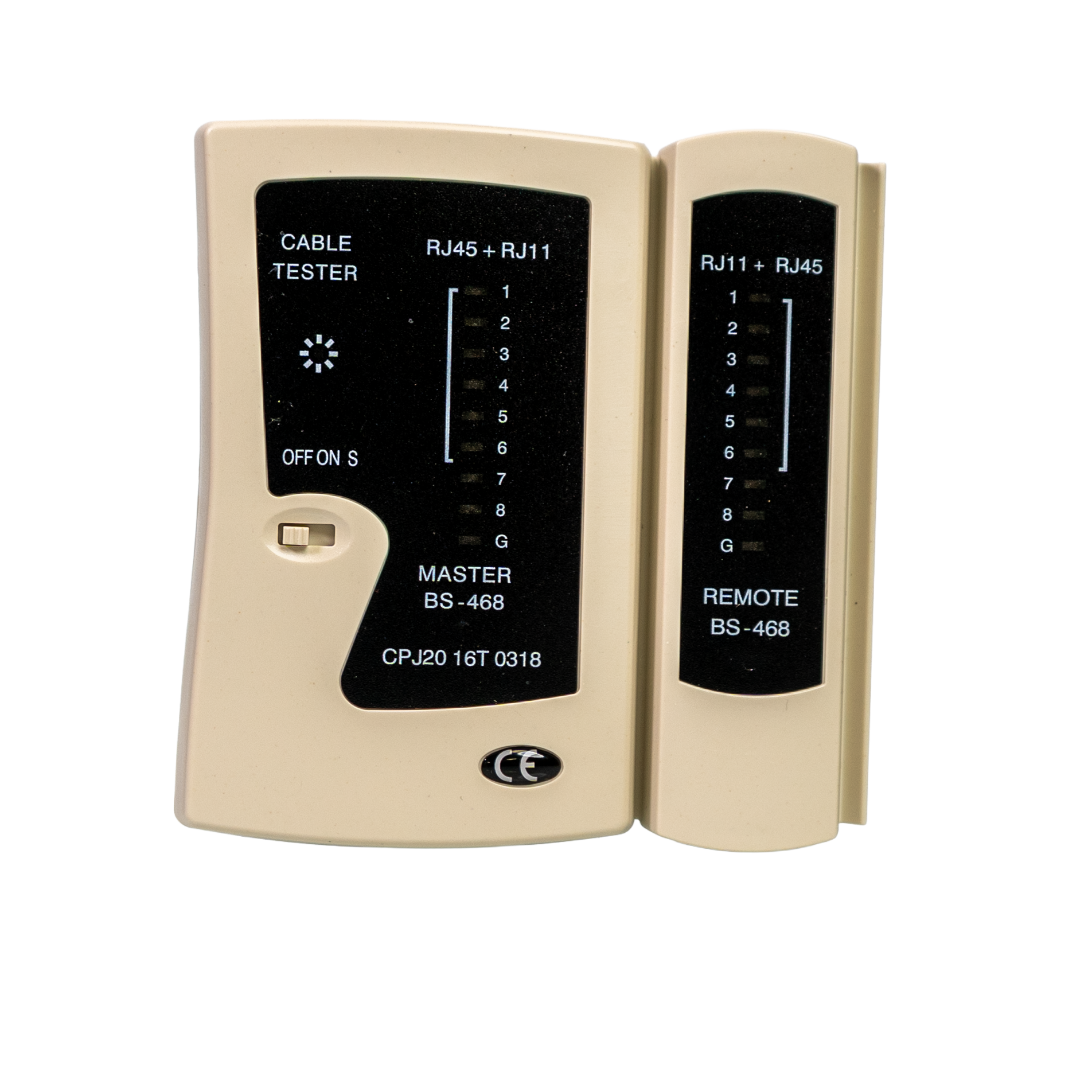 RJ45 and RJ11 Network Cable Tester