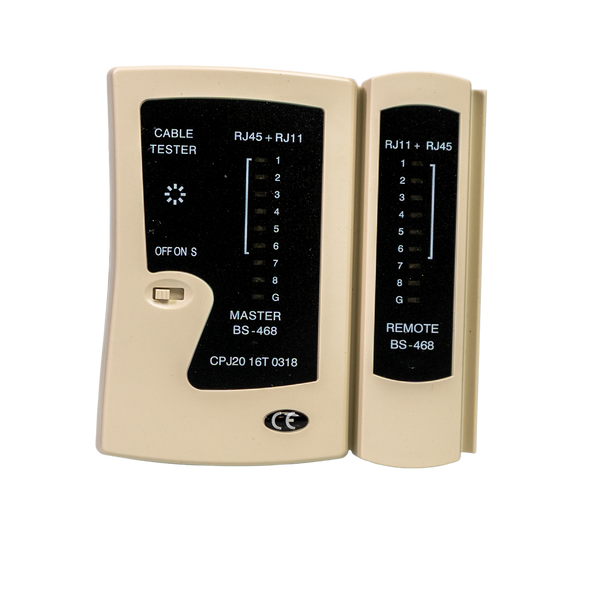 RJ45 and RJ11 Network Cable Tester