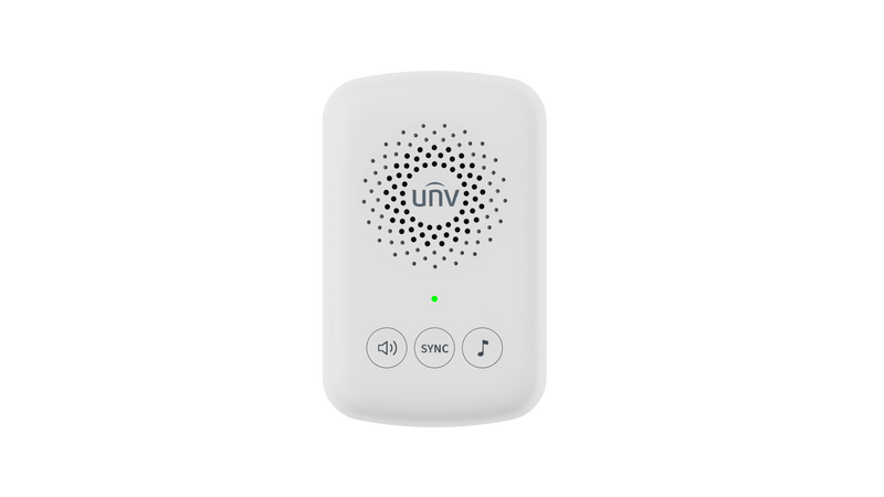 UNV Doorbell + PSU - Dual Camera Video with Chime + 2amp 24V AC Power Supply