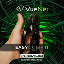 VueNet EasyCrimp PRO - Premium Network RJ45 Cable Tool