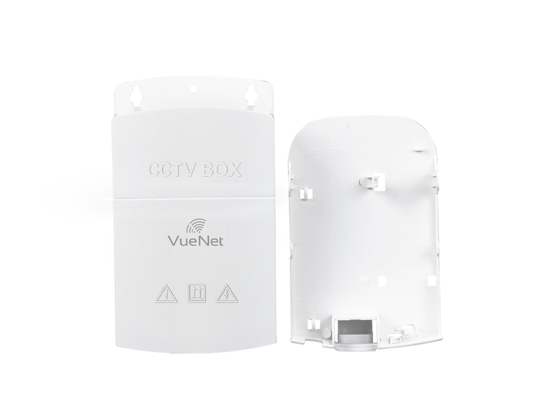 VueNet EasyExtend 2 Port - External PoE Powered Range Extender +130M