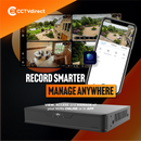 UNV SeekFree Lite Easy NVR (8 Channel) PoE, 4K, AI, 1 HDD | PoE 3 Series [NVR301-08E-P8-IQ]