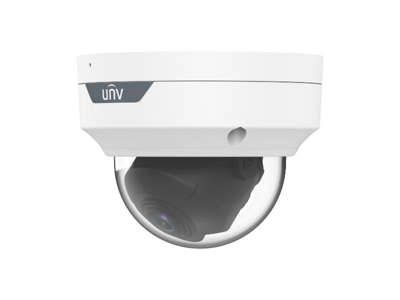 UNV 5MP Starlight 2.8-12MM Motorized IP Smart-IR Vandal Dome Camera With Built in Audio