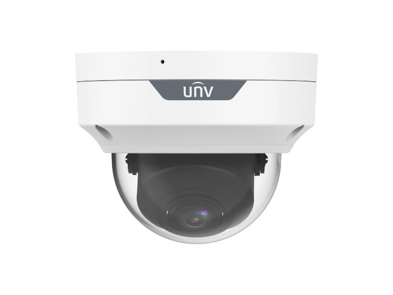 UNV 5MP Starlight 2.8-12MM Motorized IP Smart-IR Vandal Dome Camera With Built in Audio