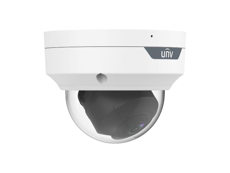 UNV 5MP Starlight 2.8-12MM Motorized IP Smart-IR Vandal Dome Camera With Built in Audio