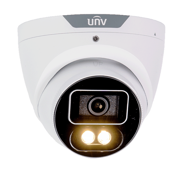 UNV Tri-Guard 1+ Turret - 8MP Dual-light Camera with Wise ISP (Next Gen Tri-Guard 1)