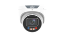 UNV Tri-Guard 3.0 Turret Camera (8MP/2.8mm) with Audio & Light Alarms and Wise-ISP Full Colour Night Vision
