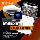 UNV OmniView Fisheye Dome (6MP/360° Range) with Wise ISP