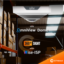 UNV OmniView Fisheye Dome (6MP/360° Range) with Wise ISP
