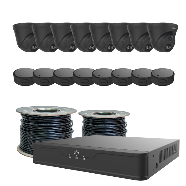 UNV PRO - 8 Camera Surveillance Kit