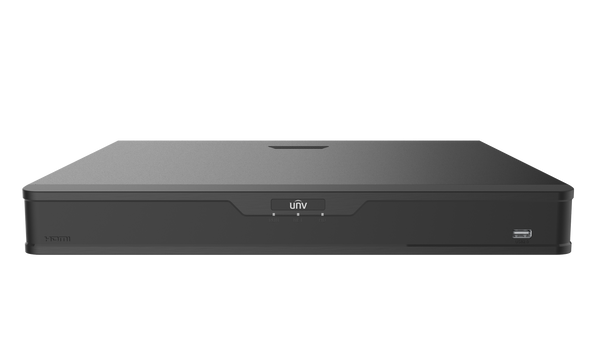 UNV Recorder - 16 Channel NVR - 4K | Essential [NVR302-16B-P16-IQ]