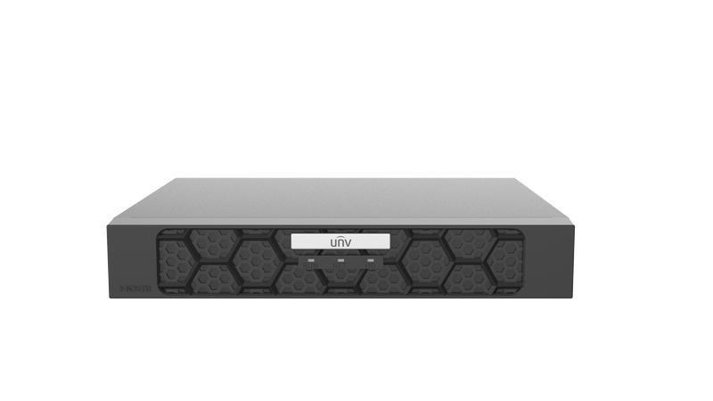 UNV Recorder - 8 Channel NVR - 4K AI | PRO IQ [NVR501-08B-P8-IQ]