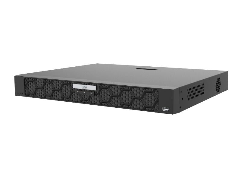 UNV AI IQ 4K 16 Channel 16 PoE NVR (x2 HDD)