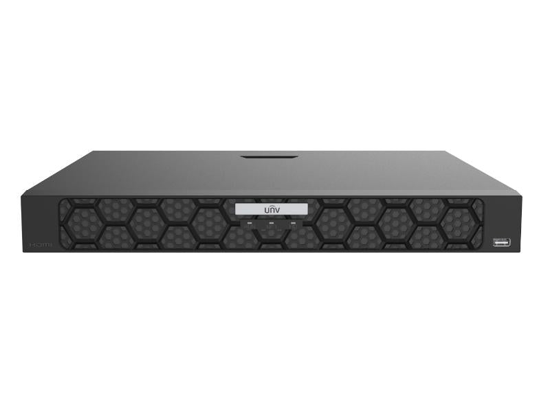 UNV AI IQ 4K 16 Channel 16 PoE NVR (x2 HDD)