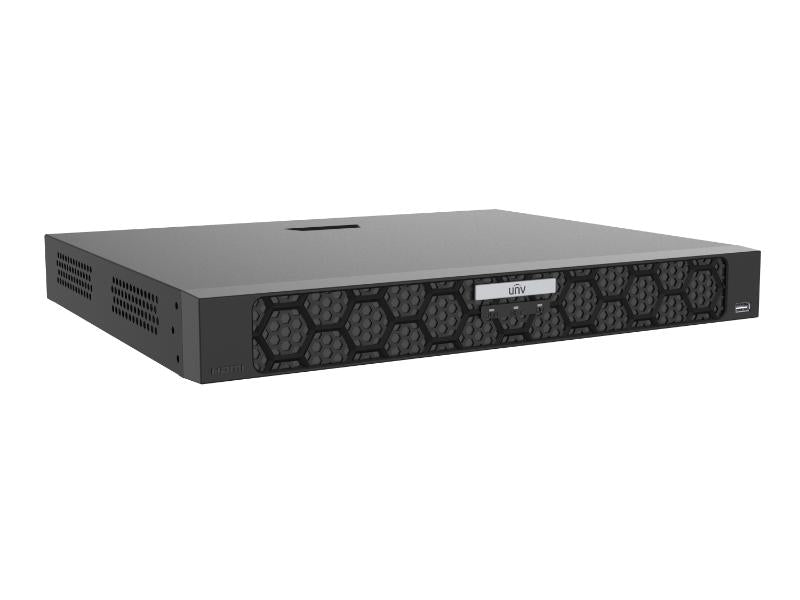 UNV AI IQ 4K 16 Channel 16 PoE NVR (x2 HDD)