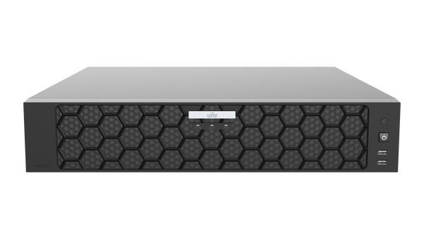 UNV Recorder - 64 Channel NVR - Non PoE, 8 HDD, Dual Network | Enterprise [NVR508-64B]
