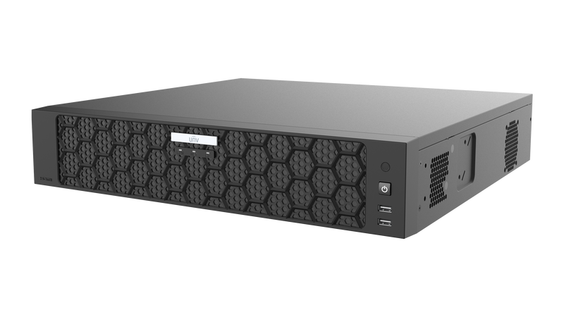 UNV Recorder - 64 Channel NVR - Non PoE, 8 HDD, Dual Network | Enterprise [NVR508-64B]