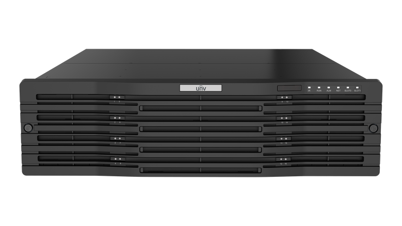 UNV Recorder - 128 Channel NVR - Non PoE, Raid | Enterprise [NVR516-128]