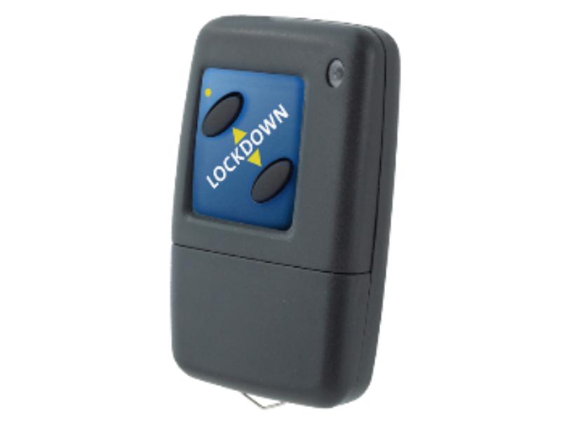 Wireless keyfob for mobile panic alert