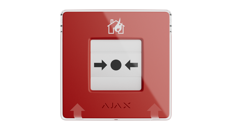 AJAX ManualCallPont (Red) Jeweller
