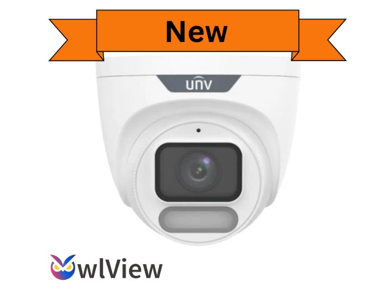 UNV Colourhunter 4MP 2.8MM Wise-ISP Turret CCTV Camera + Mic