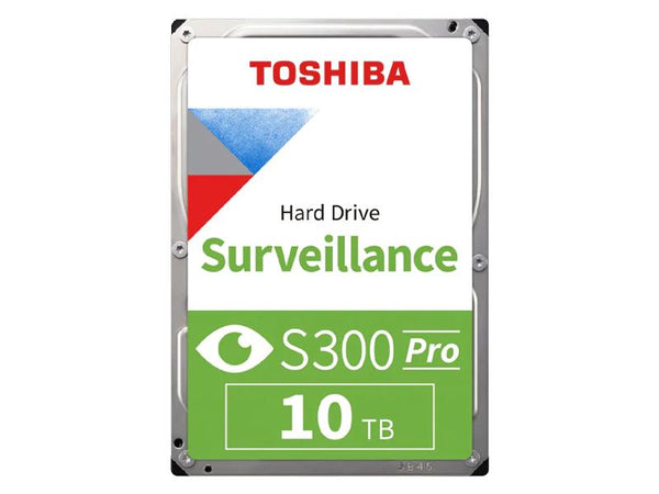 Toshiba S300 PRO Surveillance HDD 10TB For Recorders - HDWT31AUZSVA