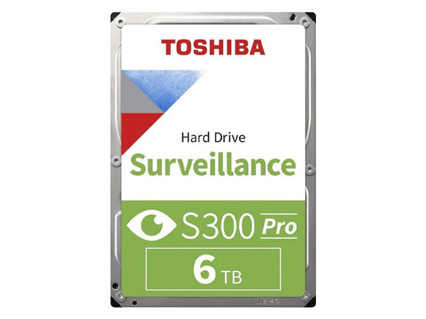 Toshiba S300 PRO Surveillance HDD 6TB For Recorders - HDWT860UZSVA