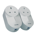 Tenda PH6 - AV1000 Gigabit Passthrough Powerline Adapter Kit