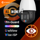 UNV Auto-Track PTZ (8MP) with Tri-Guard OwlView and Smart Dual Light