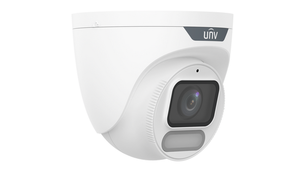 UNV OwlView Turret Camera (4MP) with Wise-ISP Full Colour Night Vision