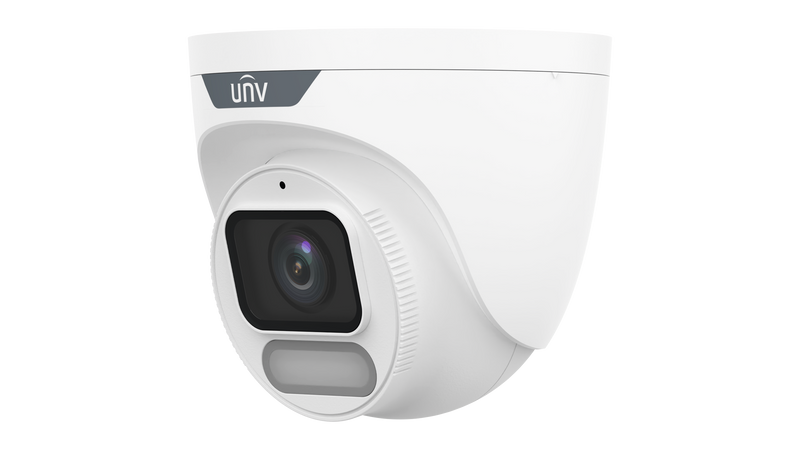 UNV Colourhunter 4MP 2.8MM Wise-ISP Turret CCTV Camera + Mic