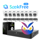 UNV SeekFree Lite Kit | 8 OwlView Turret Cameras (4MP)