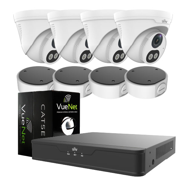 UNV PRO - 4 Camera Surveilance Kit