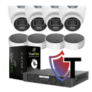 UNV Smart Detterent Kit | 4 Tri-Guard 1.0 Turret Cameras (4MP)