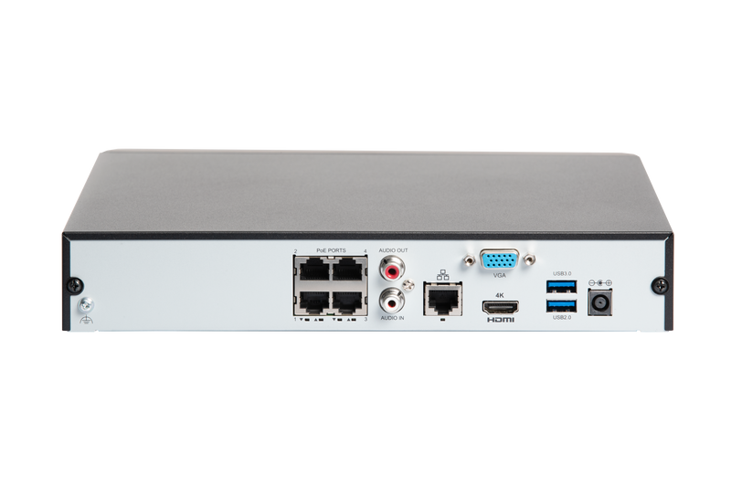 UNV Recorder - 4 Channel NVR | Essential [NVR301-04S3-P4]