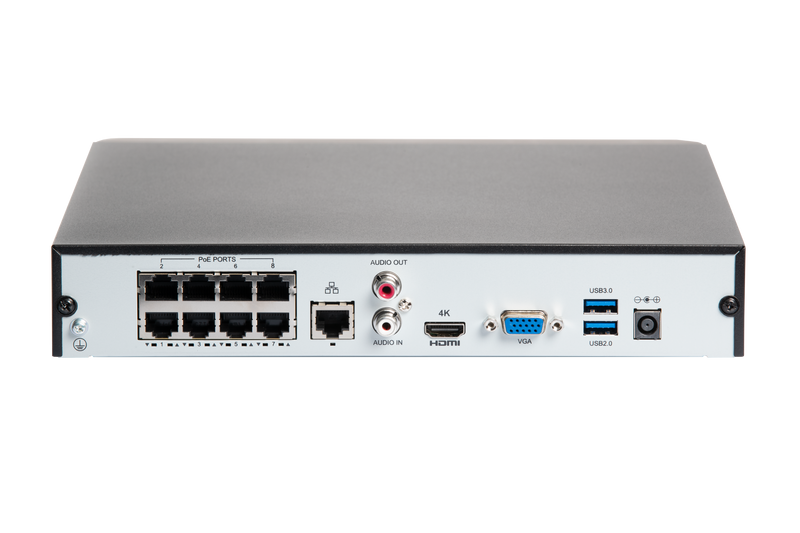 UNV Recorder - 8 Channel NVR | Essential [UNVR301-08S3-P8]