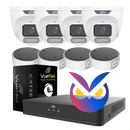 UNV Night Vision Kit | 4 OwlView Turret Cameras (4MP)