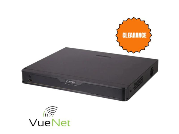 VueNet 16 Channel PoE 4K NVR