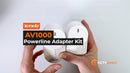 Tenda PH6 - AV1000 Gigabit Passthrough Powerline Adapter Kit