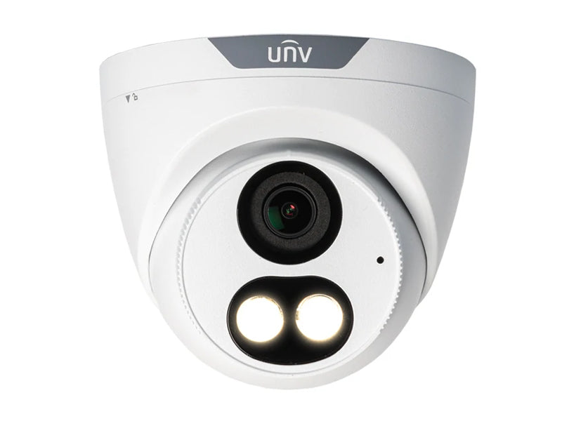 UNV Colourhunter 5MP AI 2.8MM IP Turret CCTV Camera + Mic