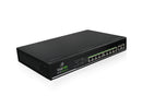 VueNet EasySwitch 8 Port - 100mbps PoE Network Switch