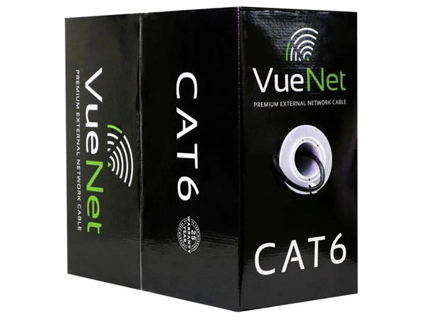 VueNet Premium CAT6 Pure Copper CCTV Cable