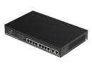 VueNet EasySwitch 8 Port - 100mbps PoE Network Switch